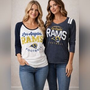 LA Rams womens tops bundle
